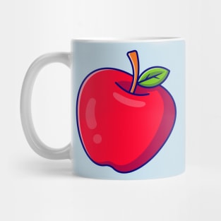 Apple Fruit Cartoon Illustration Mug